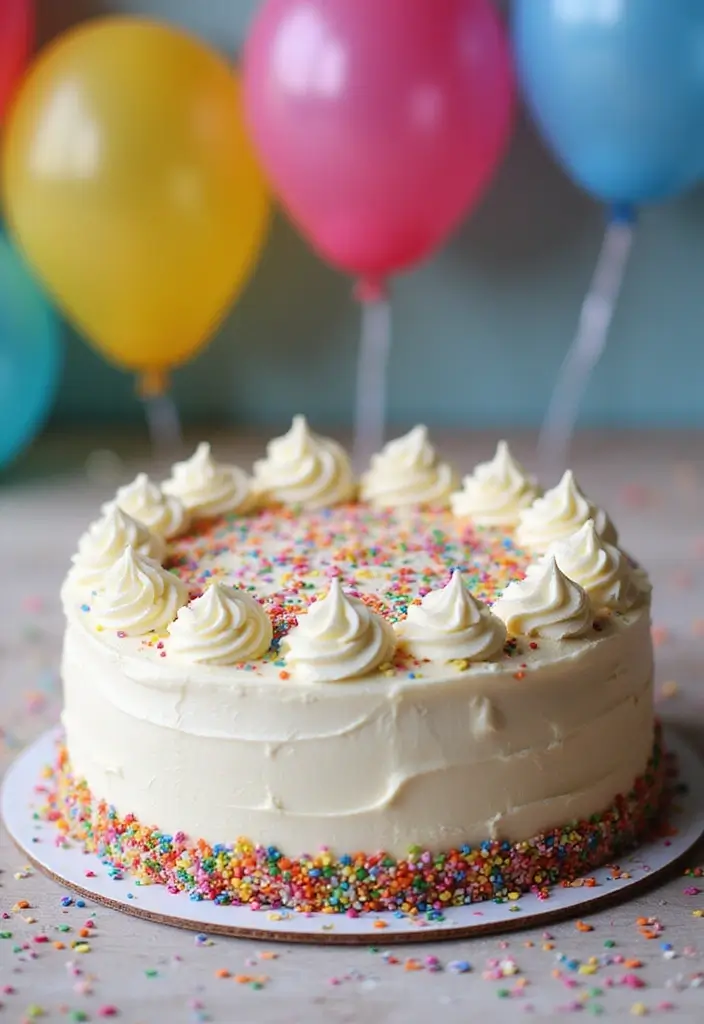 30 Gluten-Free Sheet Cake Recipes That Feed a Crowd with Ease - 17. Birthday Cake Gluten-Free Sheet Cake