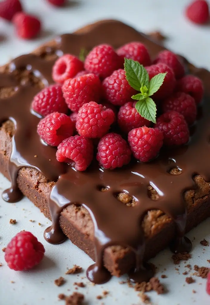 30 Gluten-Free Sheet Cake Recipes That Feed a Crowd with Ease - 18. Chocolate Raspberry Gluten-Free Sheet Cake