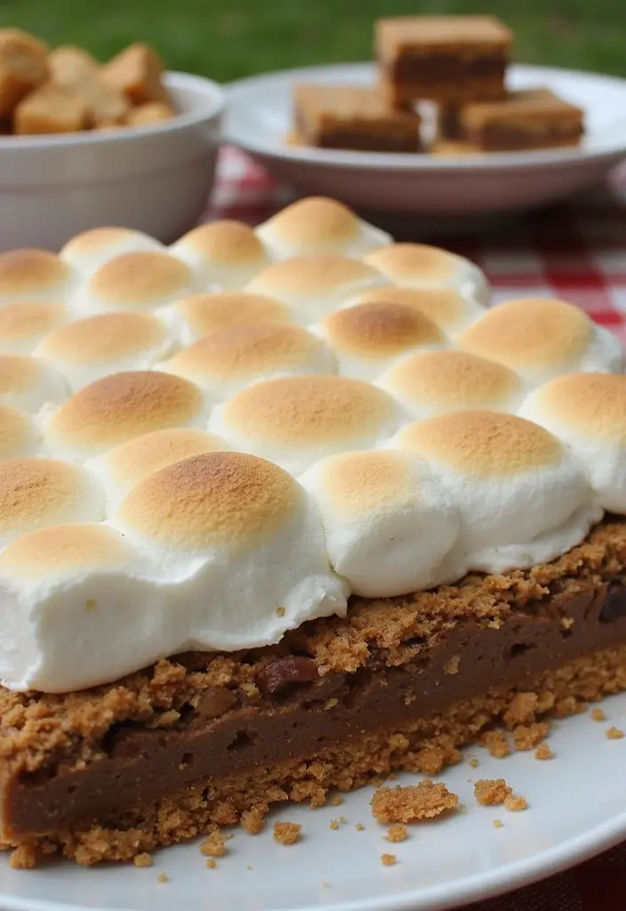 30 Gluten-Free Sheet Cake Recipes That Feed a Crowd with Ease - 20. S’mores Gluten-Free Sheet Cake
