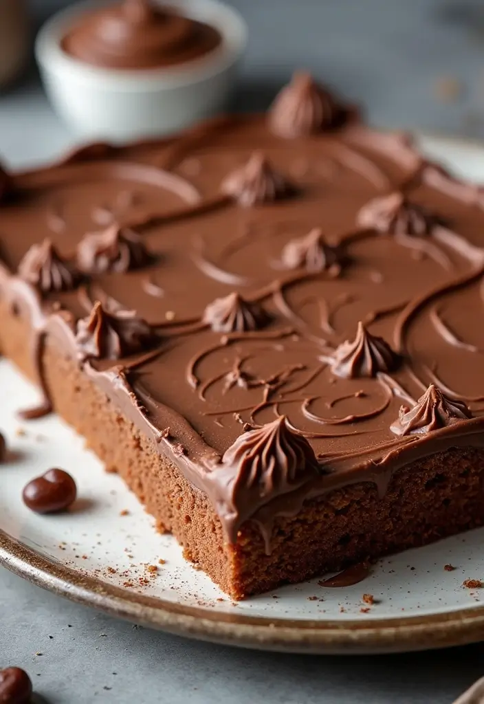 30 Gluten-Free Sheet Cake Recipes That Feed a Crowd with Ease - 28. Nutella Swirl Gluten-Free Sheet Cake