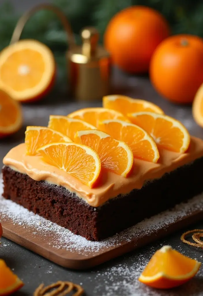 30 Gluten-Free Sheet Cake Recipes That Feed a Crowd with Ease - 30. Chocolate Orange Gluten-Free Sheet Cake