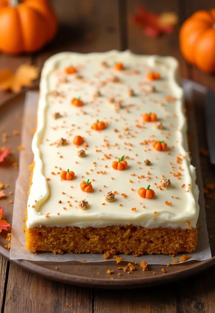 30 Gluten-Free Sheet Cake Recipes That Feed a Crowd with Ease - 4. Pumpkin Spice Gluten-Free Sheet Cake