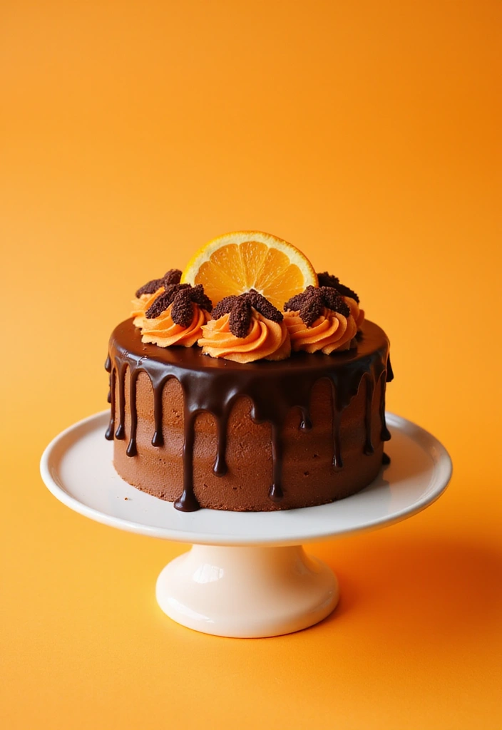 30 Gooey Cake Recipes That Melt in Your Mouth - 15. Chocolate Orange Cake