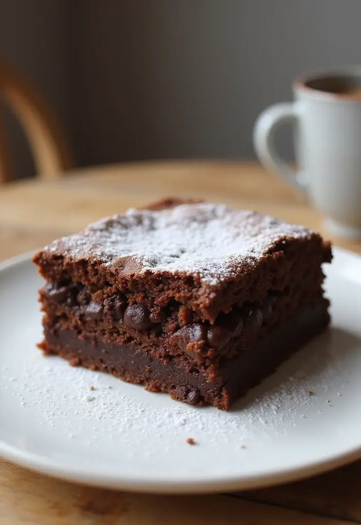 30 Gooey Cake Recipes That Melt in Your Mouth - 3. Fudgy Chocolate Brownie Cake