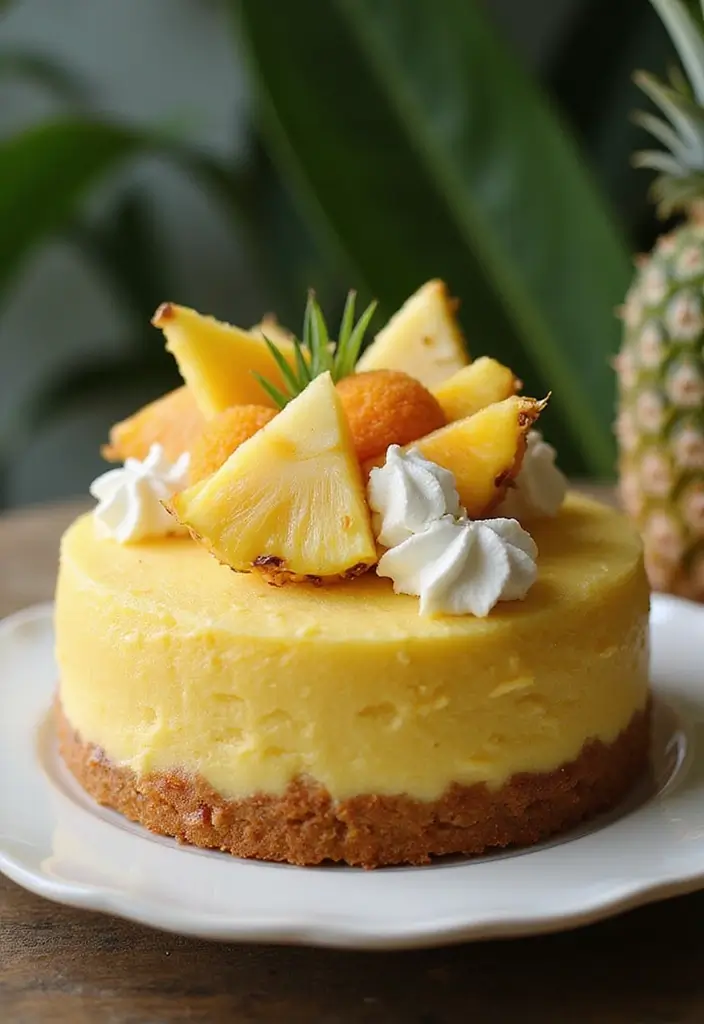 30 Pineapple Cake Recipes That Bring the Tropics Home - 11. Pineapple Lychee Cake