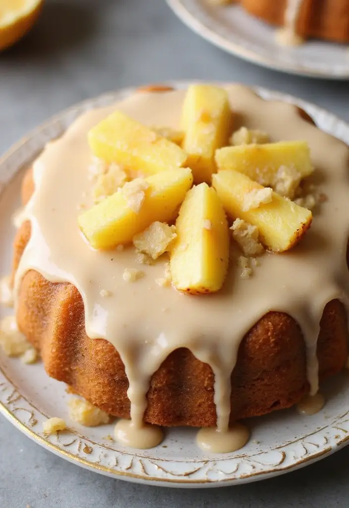 30 Pineapple Cake Recipes That Bring the Tropics Home - 21. Pineapple Ginger Cake