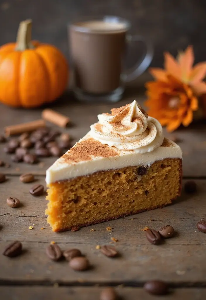 30 Pumpkin Cake Recipes That Taste Like Autumn Magic - 12. Pumpkin Spice Latte Cake