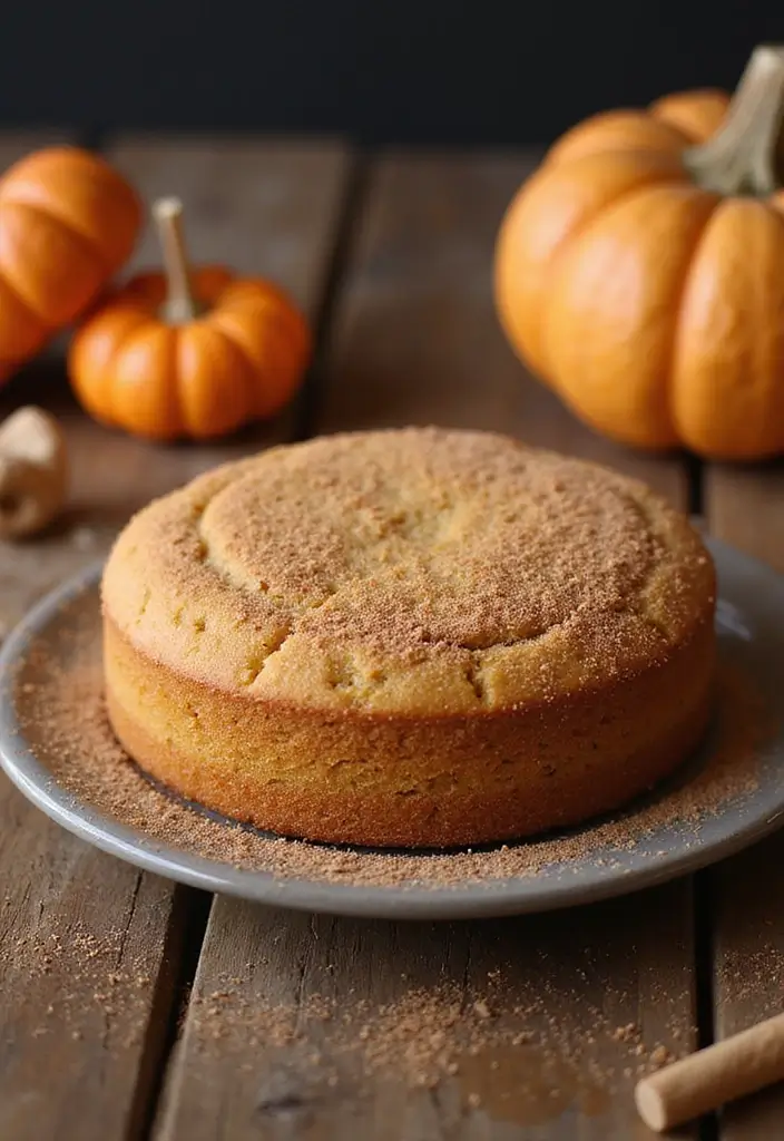 30 Pumpkin Cake Recipes That Taste Like Autumn Magic - 17. Pumpkin Snickerdoodle Cake