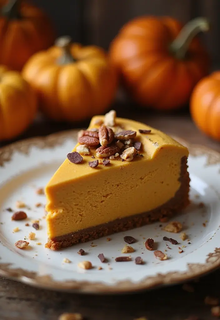 30 Pumpkin Cake Recipes That Taste Like Autumn Magic - 27. Pumpkin Mousse Cake