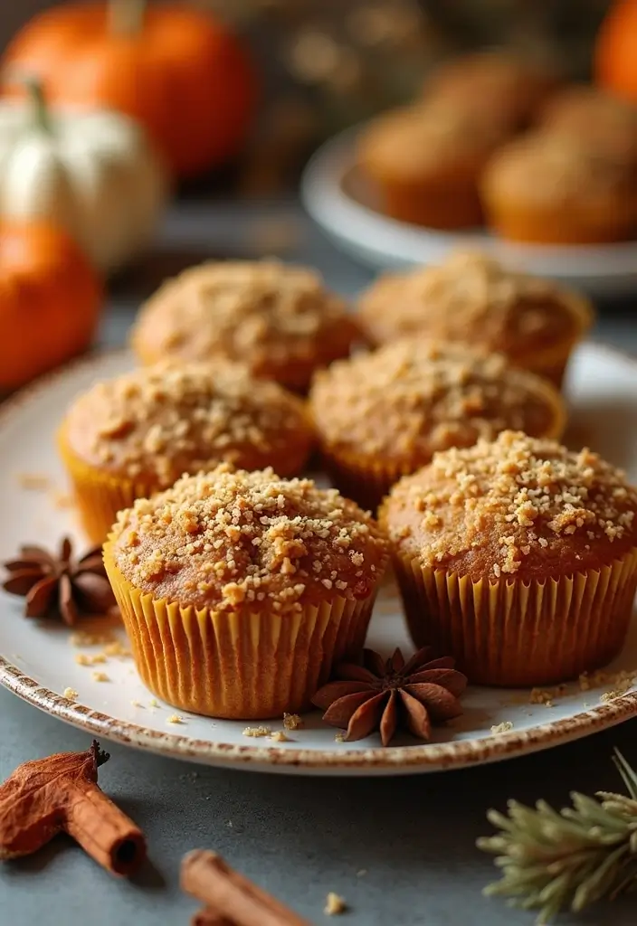 30 Pumpkin Cake Recipes That Taste Like Autumn Magic - 8. Pumpkin Muffin Cake