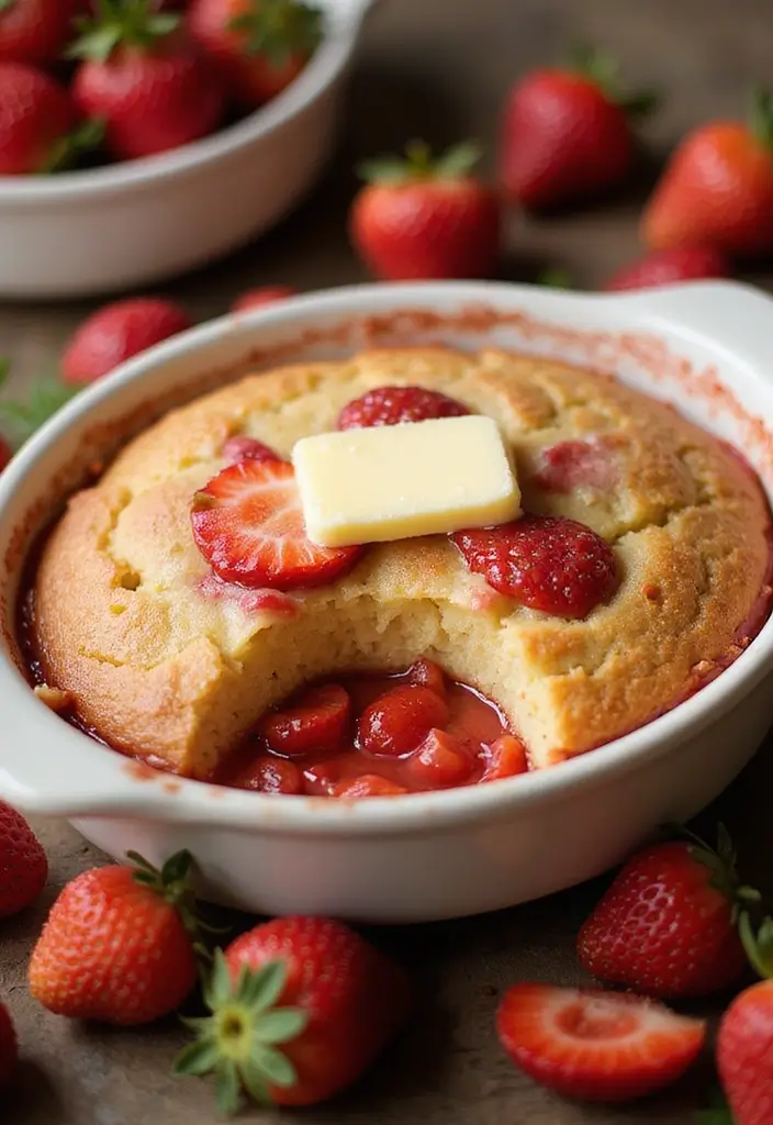 30 Strawberry Dump Cake Recipes You’ll Make on Repeat - 1. Classic Gluten-Free Strawberry Dump Cake