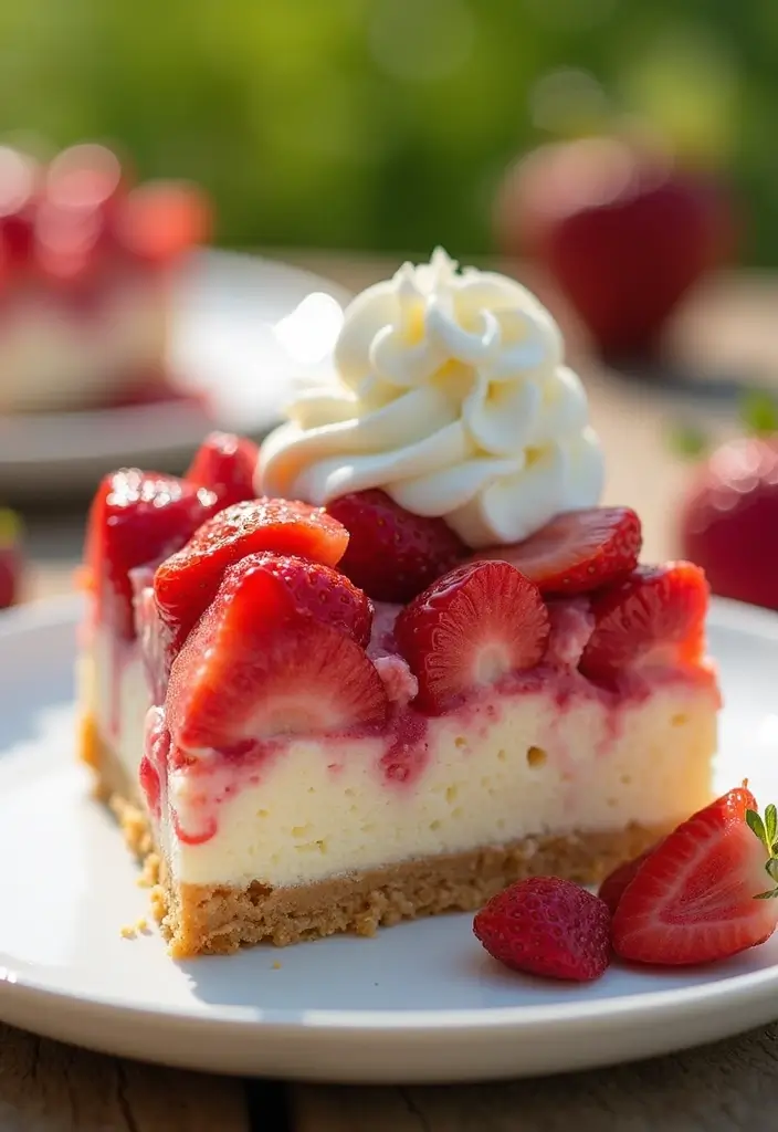 30 Strawberry Dump Cake Recipes You’ll Make on Repeat - 2. Strawberry Cheesecake Dump Cake