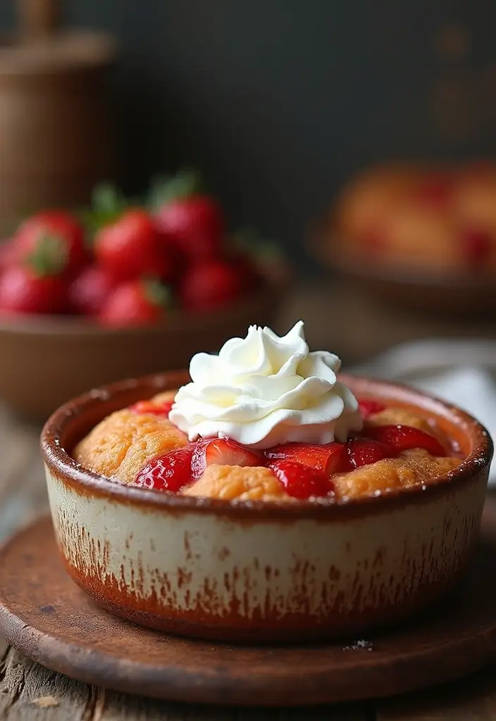 30 Strawberry Dump Cake Recipes You’ll Make on Repeat - 24. Strawberry Pudding Dump Cake