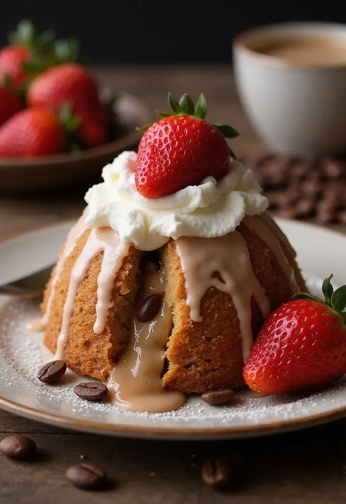 30 Strawberry Dump Cake Recipes You’ll Make on Repeat - 26. Strawberry Coffee Dump Cake