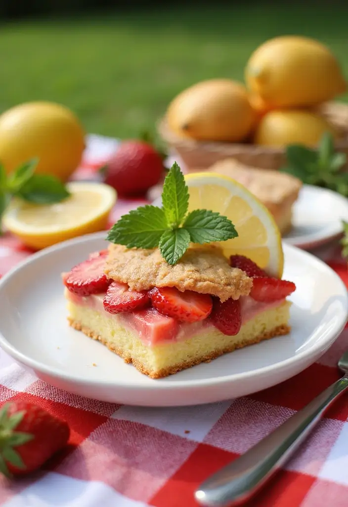 30 Strawberry Dump Cake Recipes You’ll Make on Repeat - 4. Strawberry Lemonade Dump Cake