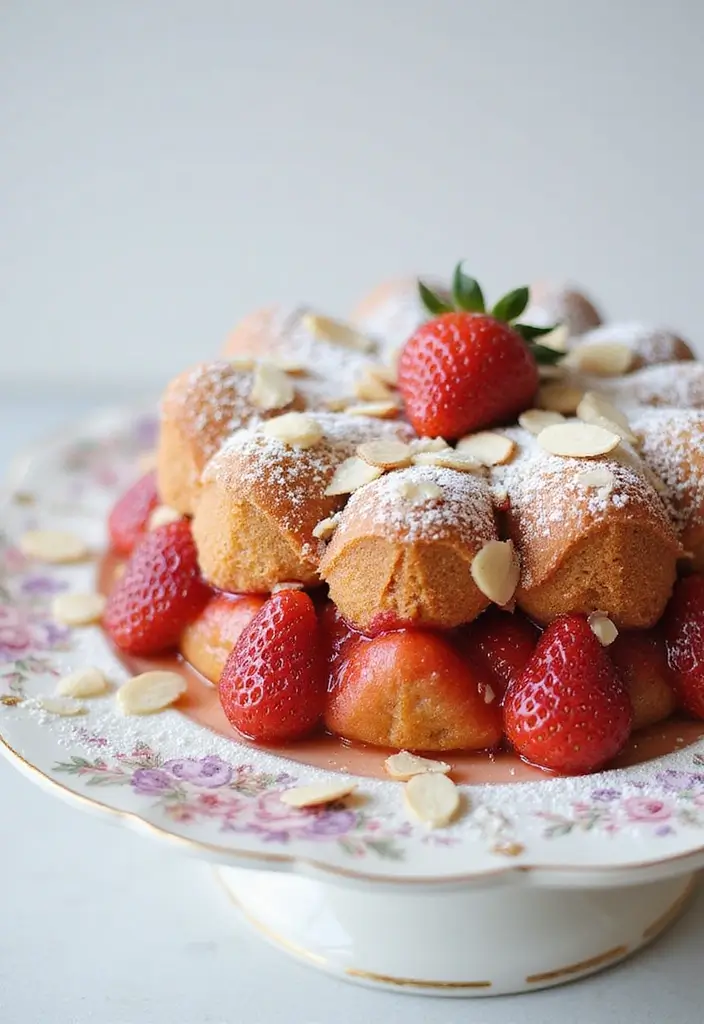 30 Strawberry Dump Cake Recipes You’ll Make on Repeat - 6. Strawberry Almond Dump Cake