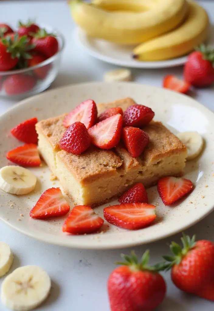 30 Strawberry Dump Cake Recipes You’ll Make on Repeat - 8. Strawberry Banana Dump Cake