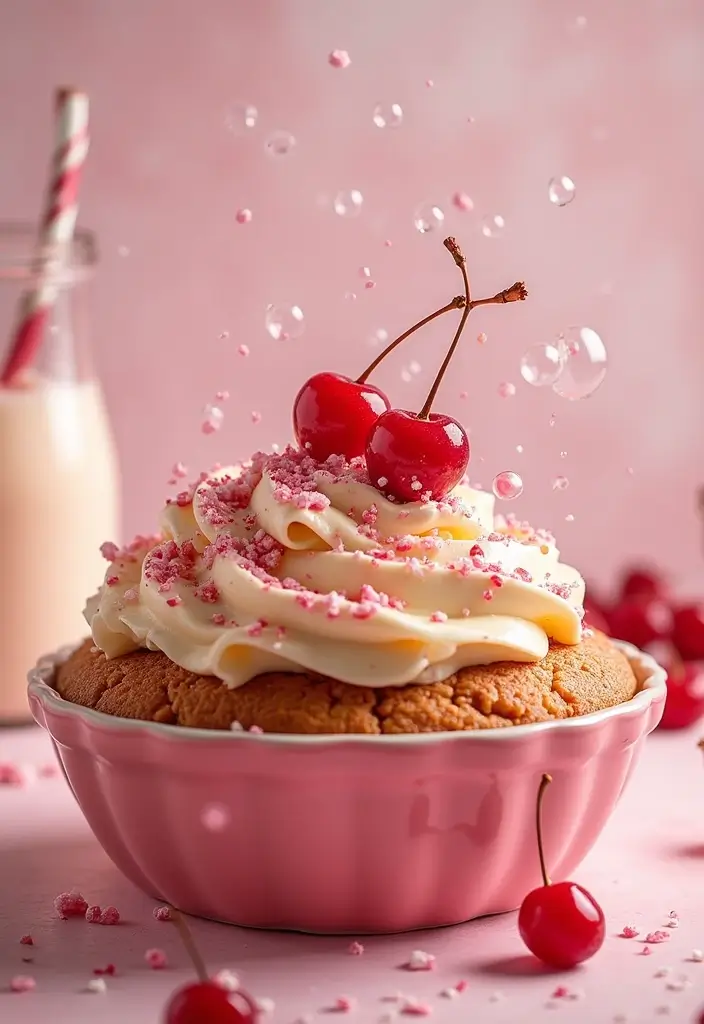 30 Sweet and Simple Gluten-Free Cherry Dump Cake Recipes - 14. Cherry Cream Soda Dump Cake