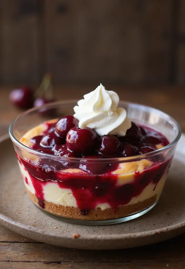 30 Sweet and Simple Gluten-Free Cherry Dump Cake Recipes - 5. Cherry Cheesecake Dump Cake