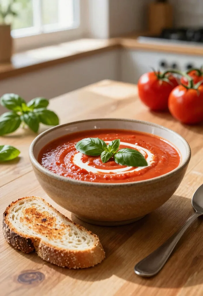 10 Celiac-Friendly Dinner Recipes for Safe Simple Eating - 4. Creamy Tomato Basil Soup