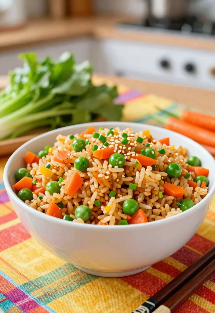10 Celiac-Friendly Dinner Recipes for Safe Simple Eating - 7. Vegetable Fried Rice (Gluten-Free)