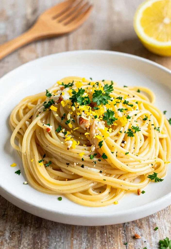 10 Crab Dinner Recipes for Easy Seafood Weeknight Meals - 6. Lemon Garlic Crab Pasta