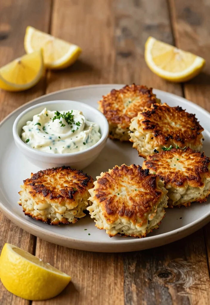 10 Crab Dinner Recipes for Easy Seafood Weeknight Meals - 7. Crab Cakes with Remoulade Dip