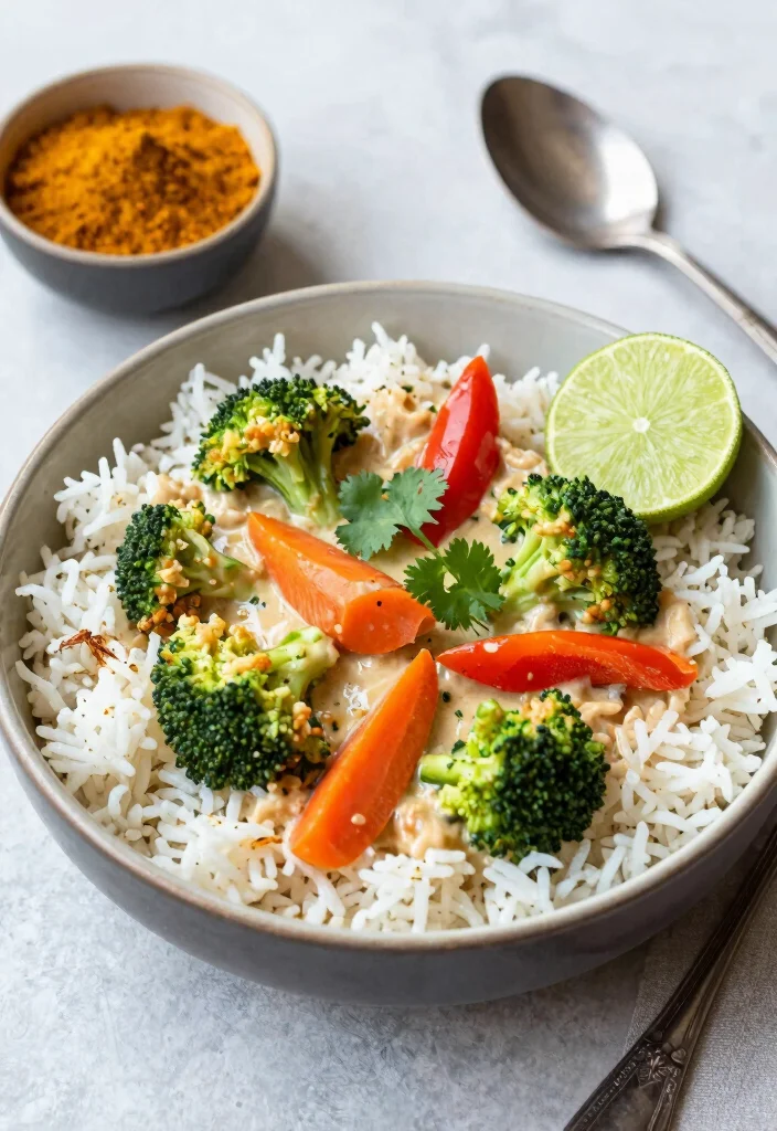 10 English Vegetarian Recipes for Classic Cozy Plant Meals - 3. Vegetable Curry with Rice
