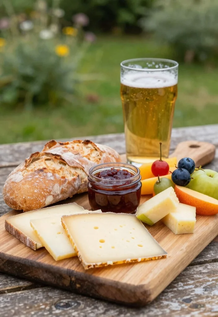 10 English Vegetarian Recipes for Classic Cozy Plant Meals - 4. Traditional Ploughman’s Lunch