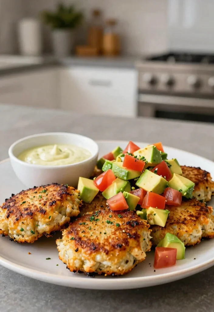 10 Healthy Crab Recipes for Light Protein-Rich Meals - 10. Crab Cakes with Avocado Salsa