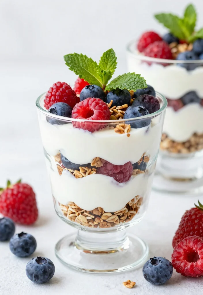 10 Healthy Five-Ingredient Recipes for Fast Simple Eating - 6. Greek Yogurt Parfait