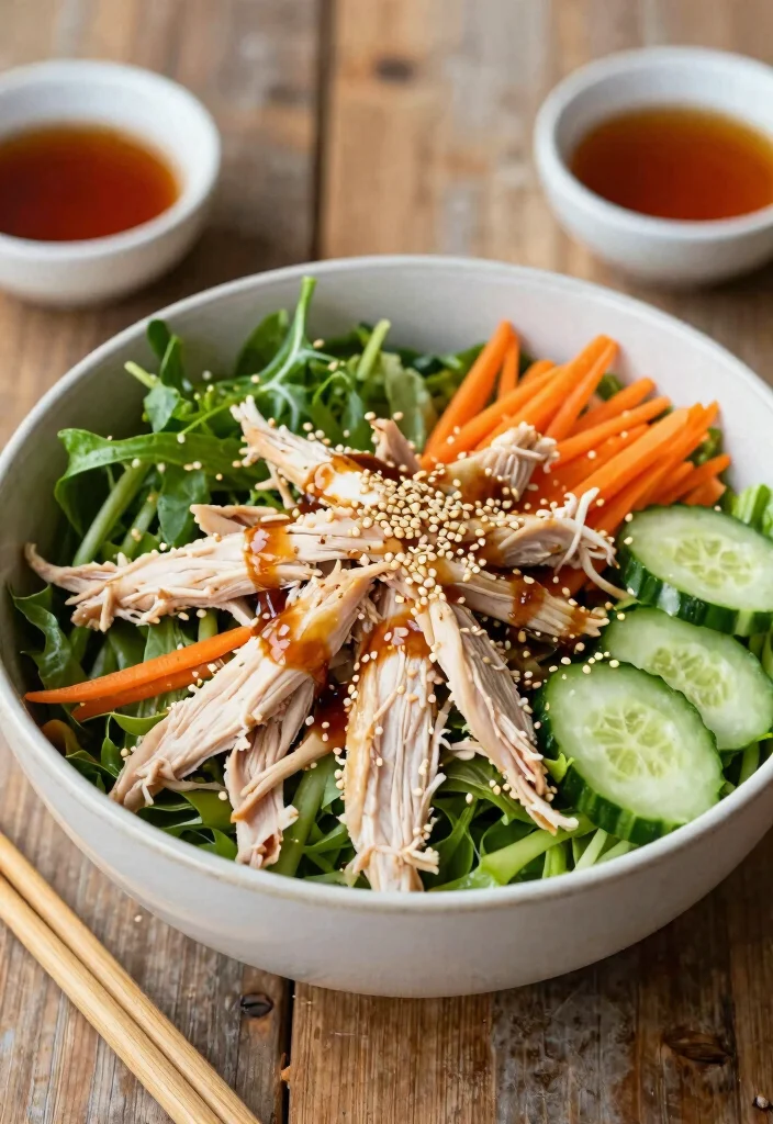 10 Japanese Keto Recipes for Simple Umami Low-Carb Meals - 7. Japanese Chicken Salad