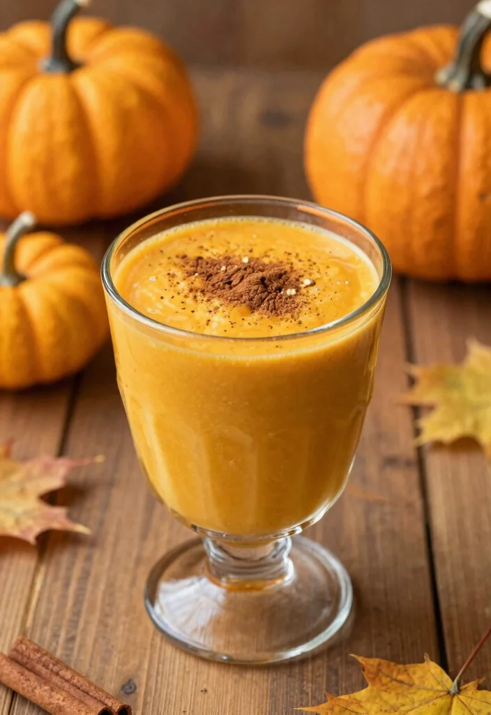10 Keto Breakfast Smoothie Recipes for Light Low-Carb Mornings - 10. Spiced Pumpkin Smoothie