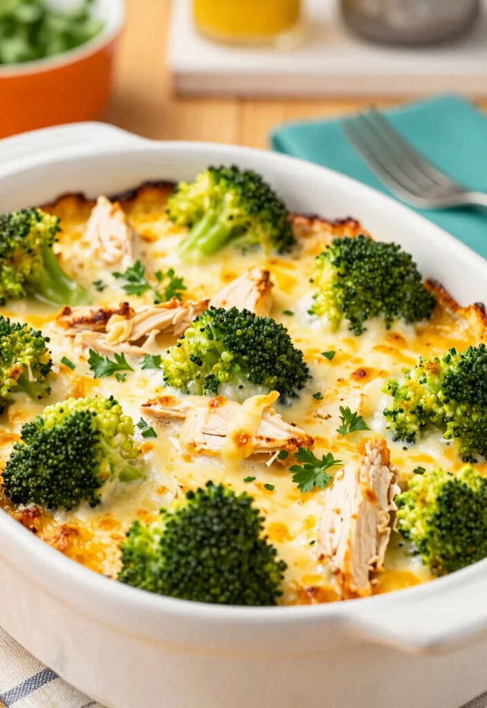 10 Keto Chicken Bake Recipes for Cozy Low-Carb Weeknight Meals - 1. Cheesy Broccoli Chicken Bake