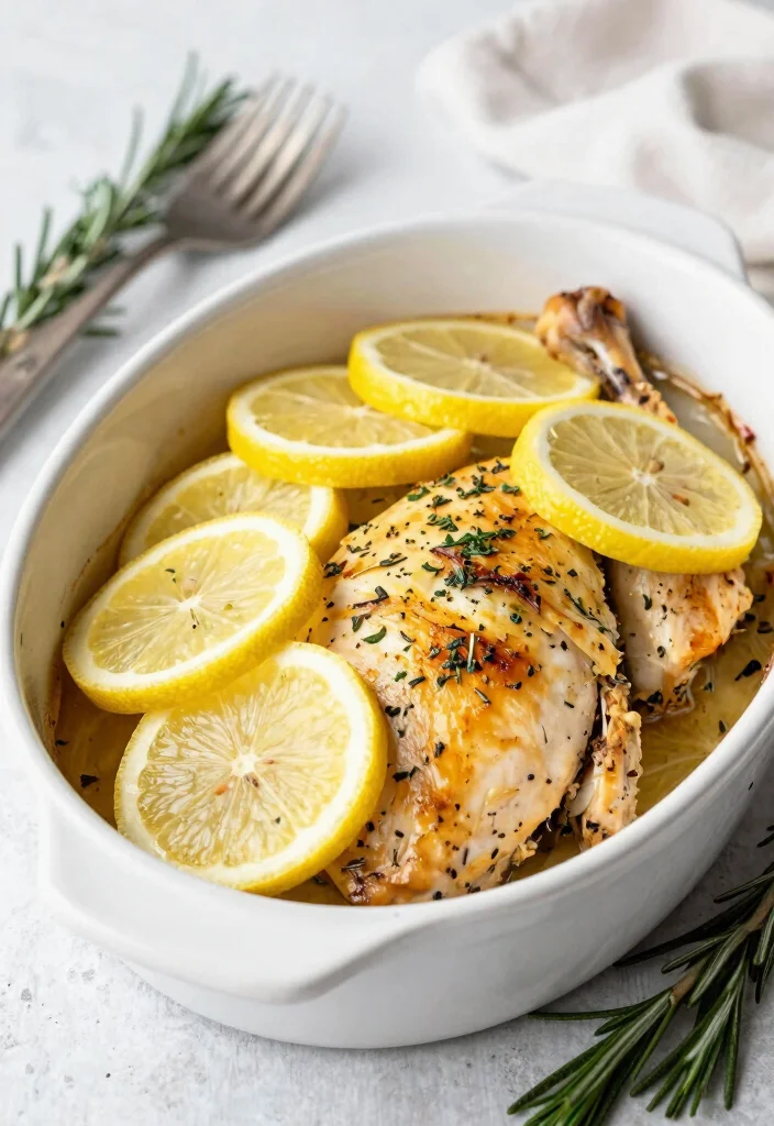 10 Keto Chicken Bake Recipes for Cozy Low-Carb Weeknight Meals - 8. Lemon Herb Chicken Bake
