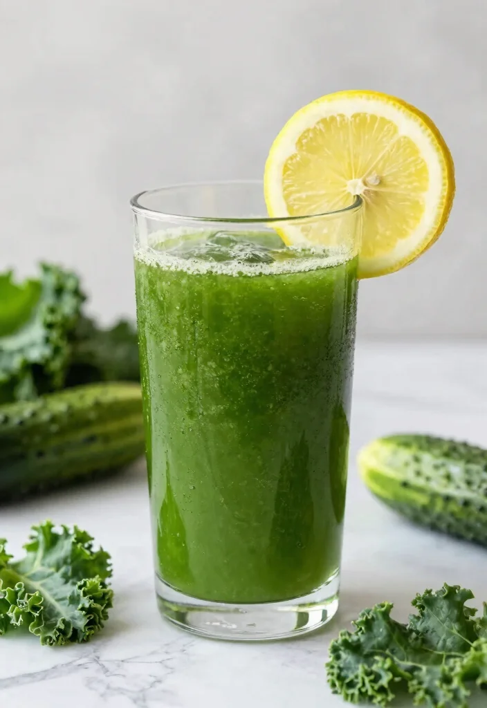 10 Keto Green Recipes for Fresh Light Low-Carb Eating - 4. Refreshing Green Detox Juice