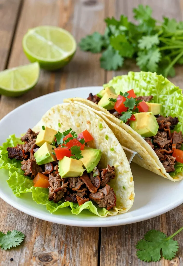 10 Keto Ground Venison Recipes for Lean High-Protein Meals - 1. Zesty Venison Tacos