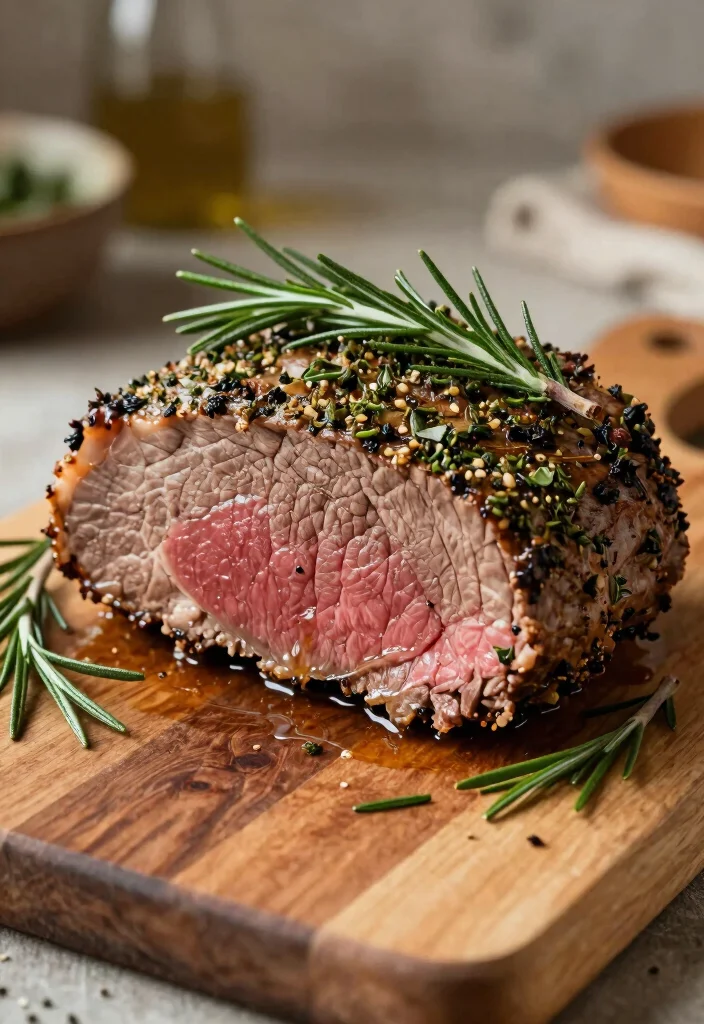 10 Keto Roast Beef Recipes for Easy High-Protein Dinners - 1. Herb-Crusted Keto Roast Beef
