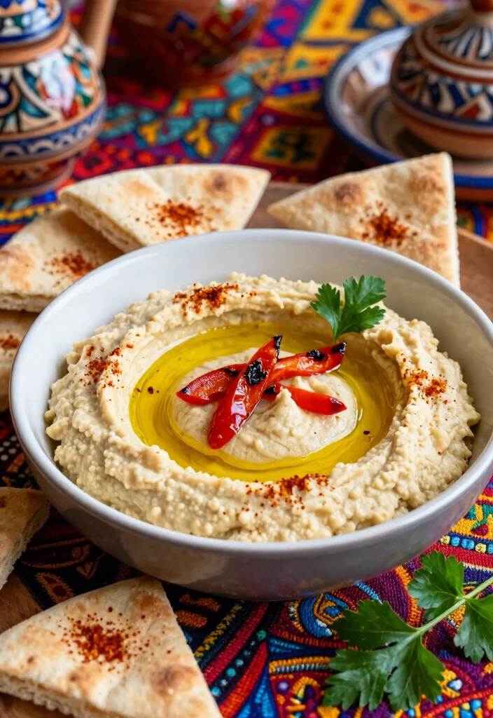 10 Lebanese Vegan Recipes for Bright Flavorful Meals - 1. Classic Hummus with a Twist