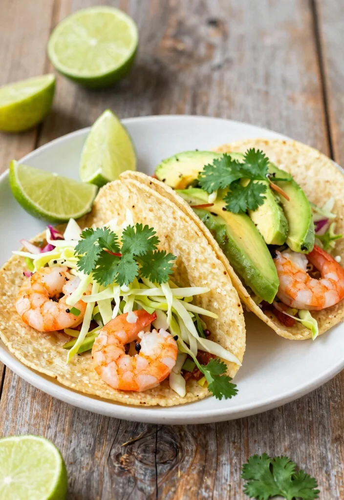 10 Lime Dinner Recipes for Bright Fresh Weeknight Flavor - 1. Lime Cilantro Shrimp Tacos