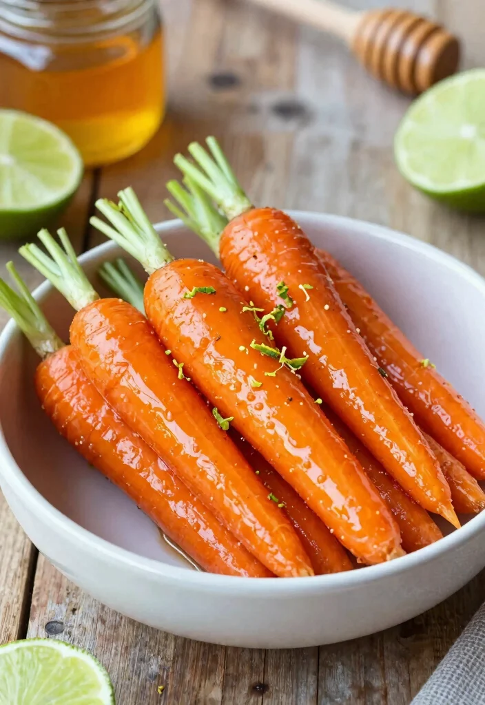 10 Lime Dinner Recipes for Bright Fresh Weeknight Flavor - 6. Lime Honey Glazed Carrots