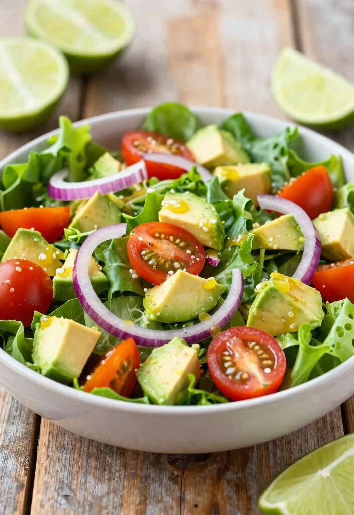 10 Lime Dinner Recipes for Bright Fresh Weeknight Flavor - 8. Lime and Avocado Salad