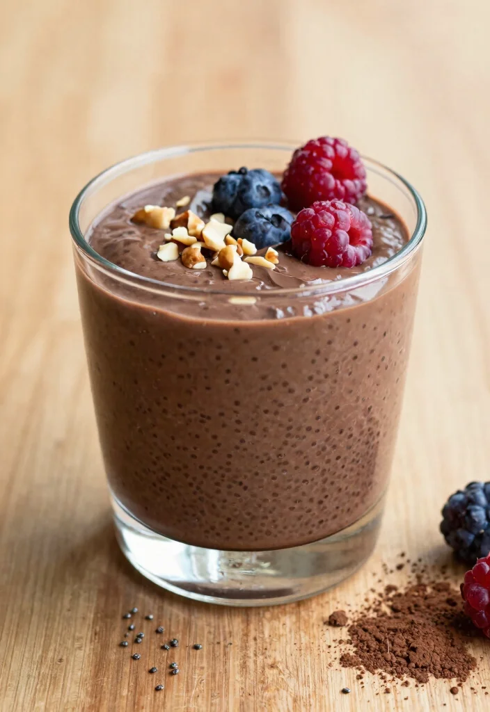 10 Onion-Free Garlic-Free Vegetarian Recipes for Gentle Eating - 10. Chocolate Chia Pudding