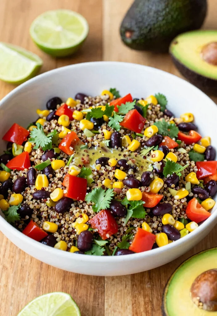 10 Onion-Free Garlic-Free Vegetarian Recipes for Gentle Eating - 2. Quinoa and Black Bean Salad