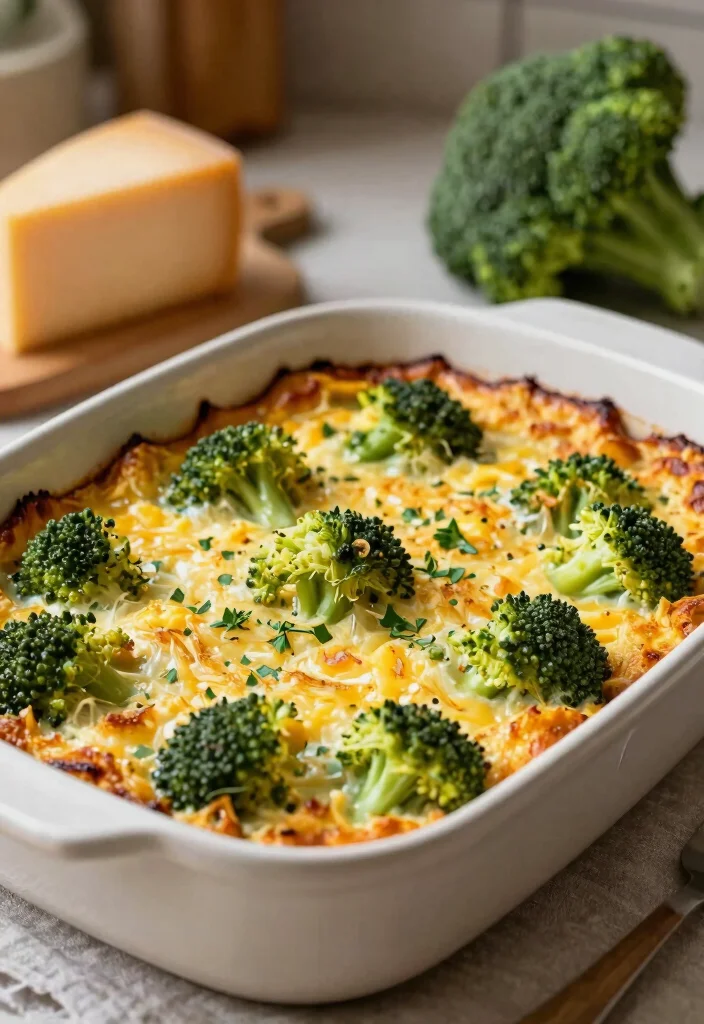 10 Pregnancy Dinner Recipes for Nutritious Gentle Meals - 8. Broccoli and Cheese Casserole