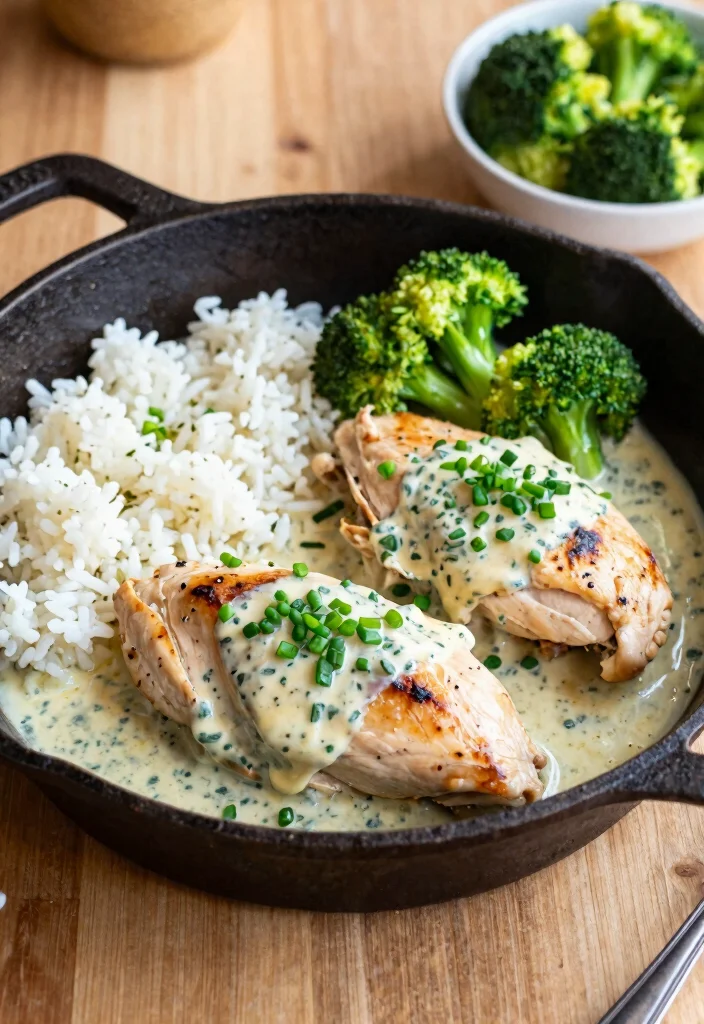 10 Sour Cream Dinner Recipes for Creamy Easy Weeknight Comfort - 5. Sour Cream and Chive Chicken Skillet