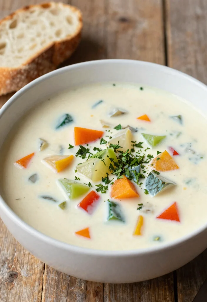 10 Sour Cream Dinner Recipes for Creamy Easy Weeknight Comfort - 9. Sour Cream Vegetable Soup
