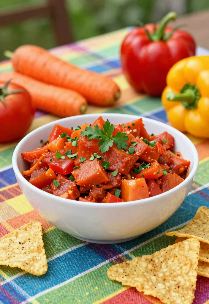 10 South African Vegetarian Recipes for Bold Flavorful Meals - 2. Spicy Chakalaka