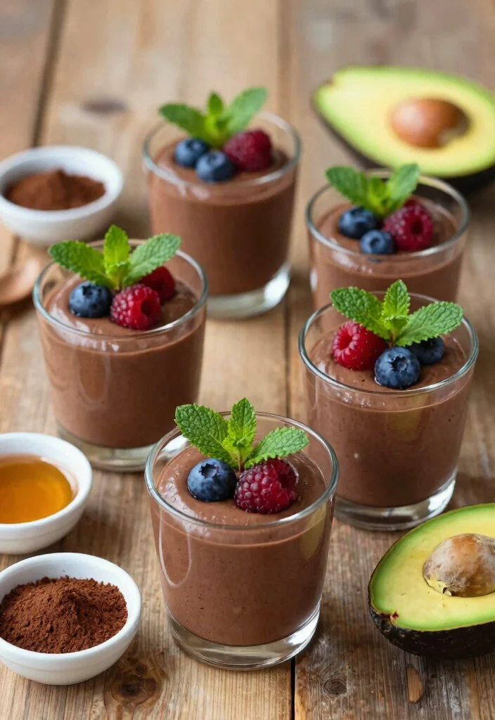 10 Vegan Gluten-Free Dessert Recipes for Simple Allergy-Friendly Sweets - 1. Chocolate Avocado Mousse
