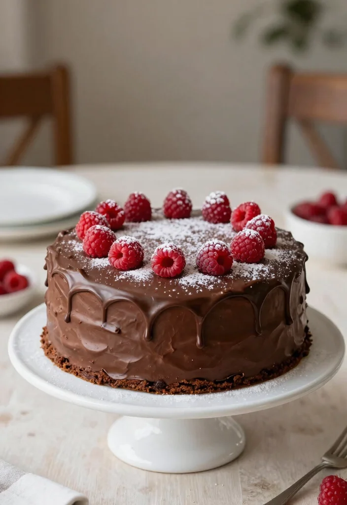 10 Vegan Gluten-Free Dessert Recipes for Simple Allergy-Friendly Sweets - 8. Easy Vegan Chocolate Cake